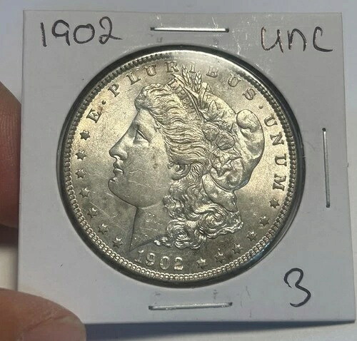 1902年 モルガン銀貨 1ドル硬貨 トーン BU/UNC｜WORLD RESOURCE【QUEEN店】