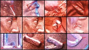 GEM BU 2000-P 1c 希少 DDO & 表面スカルダイ欠陥! -- 必見! 最低落札価格なし!｜WORLD RESOURCE【QUEEN店】