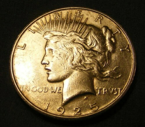 BU UNC 1925 S ピースドル 90% シルバー 良品 # 781531-68｜WORLD RESOURCE【QUEEN店】