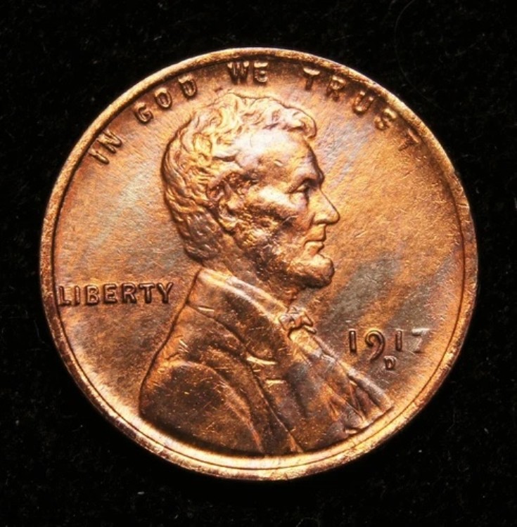 1917-D リンカーン小麦セント UNC+｜WORLD RESOURCE【QUEEN店】 68,365円
