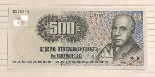 デンマーク 500 クローネ 2003 P-63b UNC｜WORLD RESOURCE【QUEEN店】