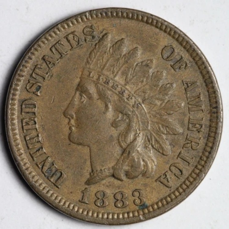1883年インディアンヘッドセントペニーUNC *未流通* MS E119 QXCZ｜WORLD RESOURCE【QUEEN店】