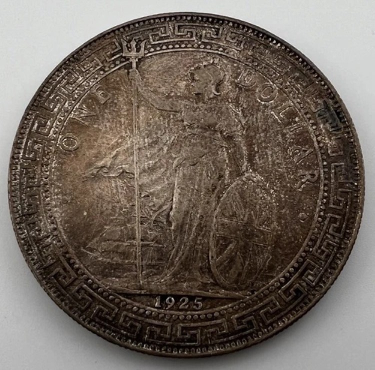 1925年 イギリス貿易ドル UNCトーン｜WORLD RESOURCE【QUEEN店】