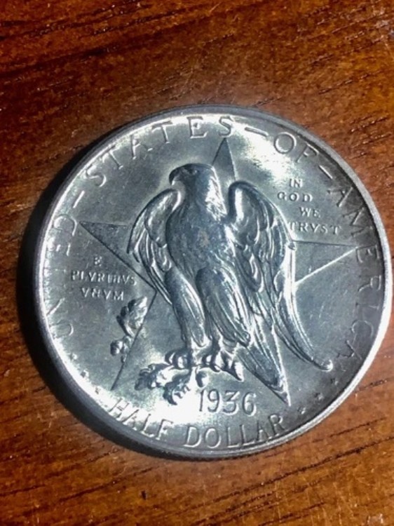 テキサス 1936-D シルバー記念 50C BU Unc.|WORLD RESOURCE【QUEEN店】