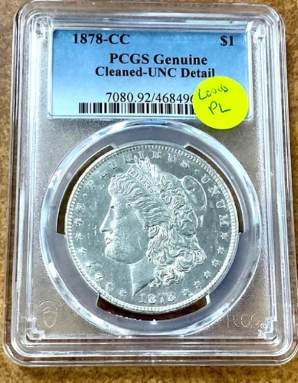 1878 CC モルガン銀貨 カーソンシティ PCGS UNC 詳細|WORLD RESOURCE【QUEEN店】