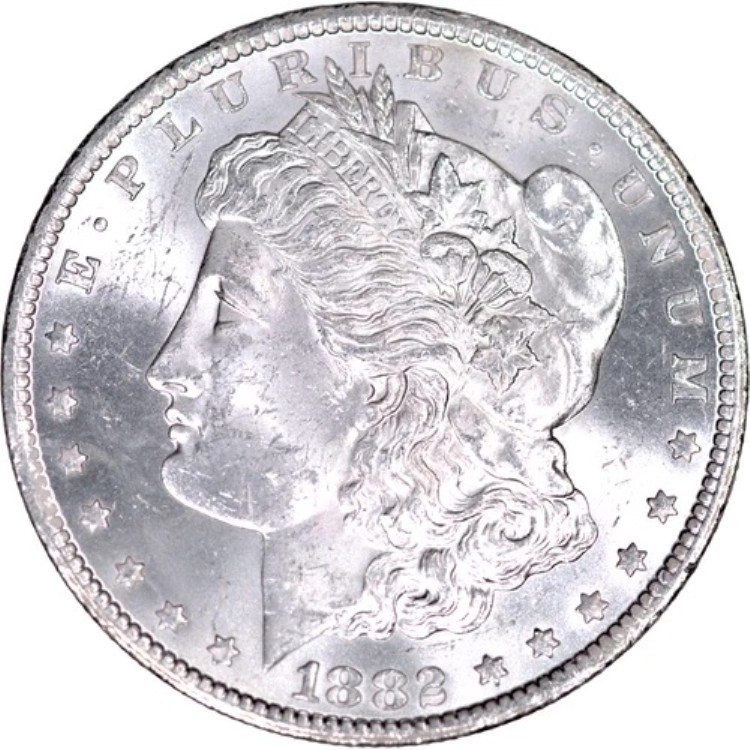 1882-CC モルガン銀貨 ~ UNC｜WORLD RESOURCE【QUEEN店】