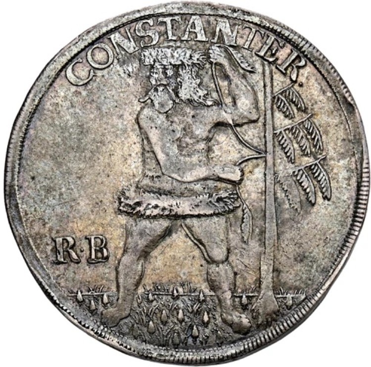 1709年 ブラウンシュヴァイク ヴォルフェンビュッテル Aunc 1ターラー 巨大銀貨 ドイツ 希少｜WORLD RESOURCE【QUEEN店】