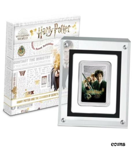 ハリー・ポッターと秘密の部屋 1オンス .999 上質銀貨HARRY POTTER AND THE CHAMBER OF SECRETS 1 Oz .999 Fine Silver Coin画像