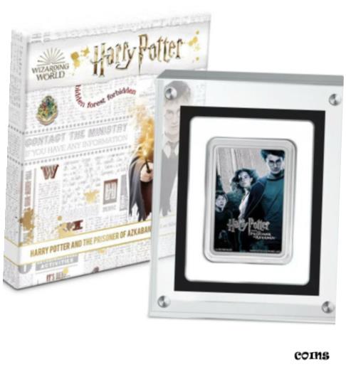 ハリー・ポッターとアズカバンの囚人 1オンス .999 上質銀貨Harry Potter And The Prisoner of Azkaban 1oz .999 Fine Silver Coin画像