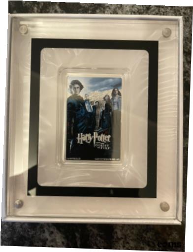 ハリー・ポッターと炎のゴブレット 1オンス .999 上質銀貨HARRY POTTER AND THE GOBLET OF FIRE 1 Oz .999 Fine Silver Coin画像