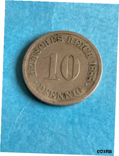1888年 ドイツ帝国　10ペニヒ硬貨 1888年 ドイツ帝国 10ペニヒ硬貨 2025年最新】Yahoo