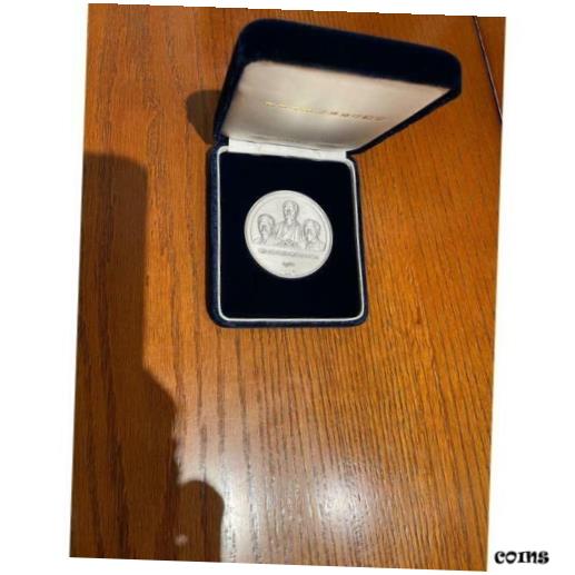 1984 新日本銀行券発行記念メダル 純銀製 造幣局製 SILVER 約123g 造幣局 新日本銀行券発行記念 純銀 銀貨 1984年 昭和59年 記念