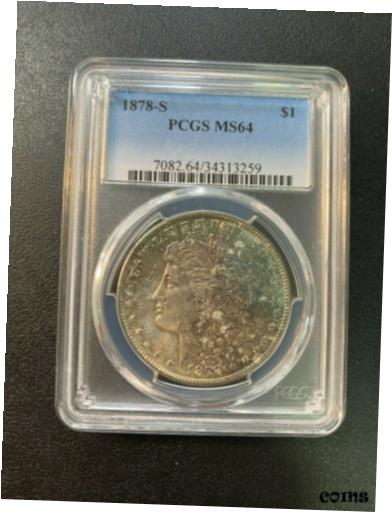 アンティークコイン コイン 金貨 銀貨 [] 1878 S Morgan Silver Dollar