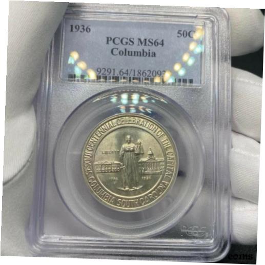 アンティークコイン コイン 金貨 銀貨 [] 1936 Columbia Commemorative