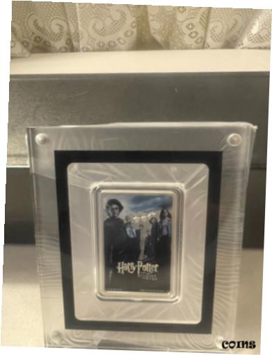 ハリー・ポッターと炎のゴブレット 限定版 2020 1オンス 999 シルバー コインHarry Potter and the Goblet of Fire Limited Edition 2020 1oz 999 Silver Coin画像