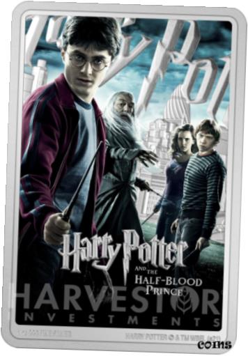 2021 ハリー・ポッターと謎のプリンス ポスターコイン - 1オンス銀貨2021 HARRY POTTER AND THE HALF-BLOOD PRINCE POSTER COIN - 1 OZ. SILVER COIN画像