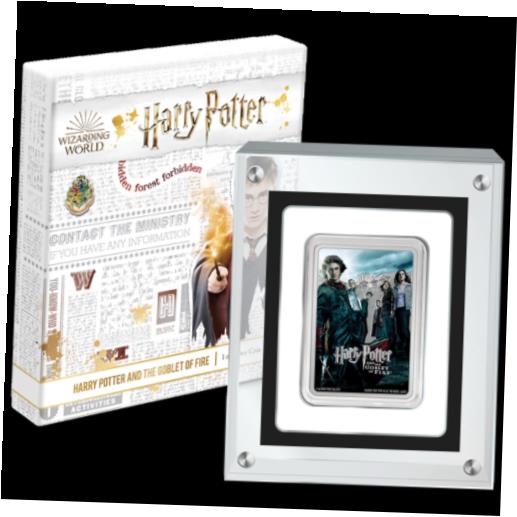 2020 ハリー・ポッターと炎のゴブレット ニウエ 1 オンス シルバー プルーフ コイン2020 HARRY POTTER & THE GOBLET OF FIRE NIUE 1 OUNCE SILVER PROOF COIN画像