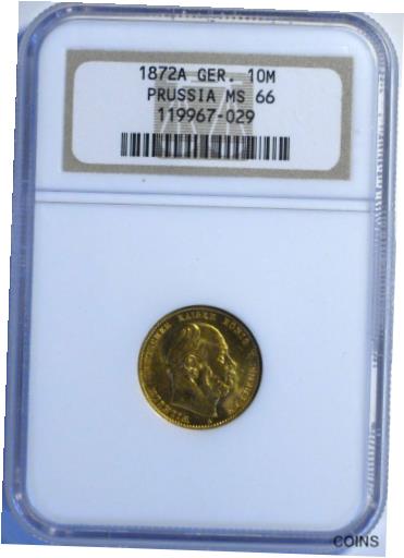 1912年ドイツ プロイセン ヴィルヘルム2世 20マルク金貨 NGC MS63 imgrc0078512398.jpg