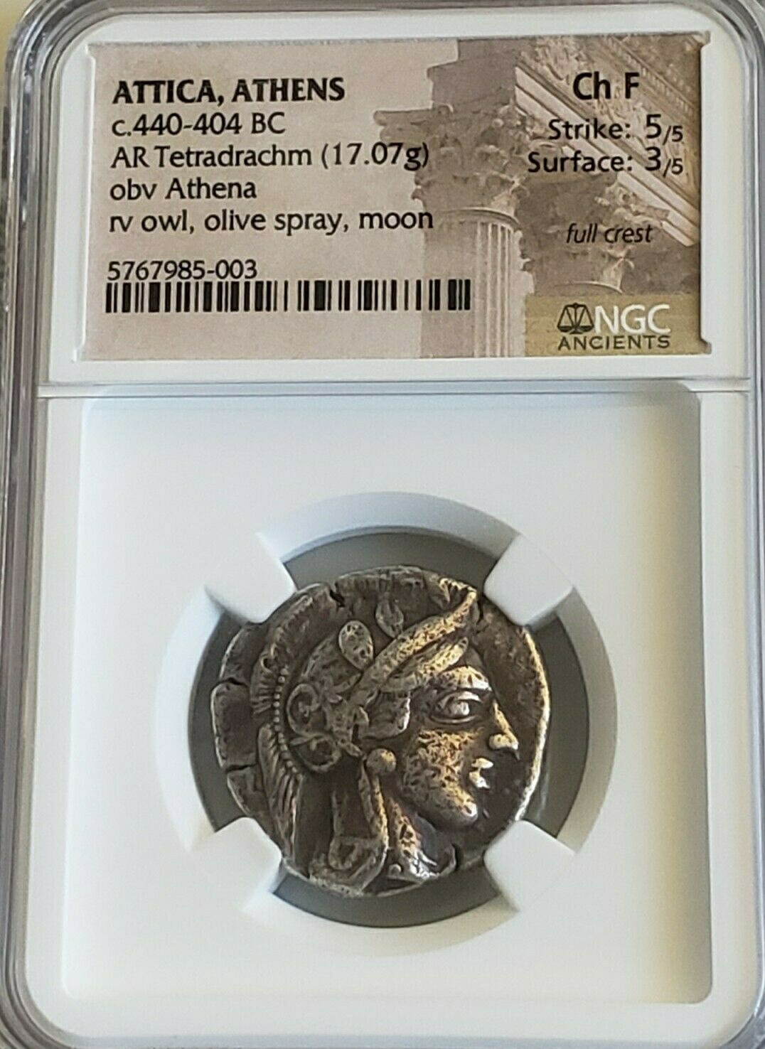 楽天市場】:440-404-B ATTICA、アテネ AR テトラドラクマ NGC