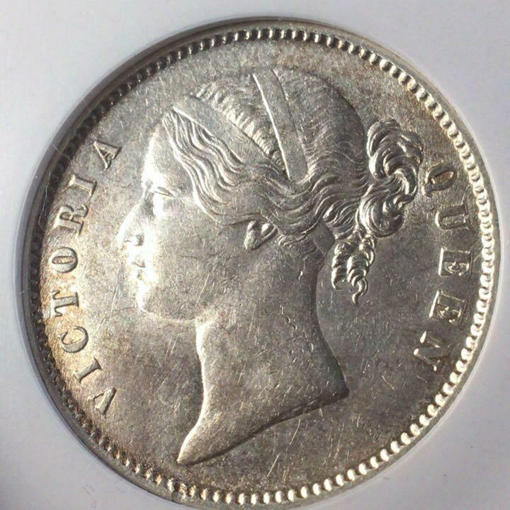 英領インド　1ルピー　銀貨　1840年　B or C PCGS MS63 JCC | ジャパンコインキャビネット / 英領インド 1840(C or B