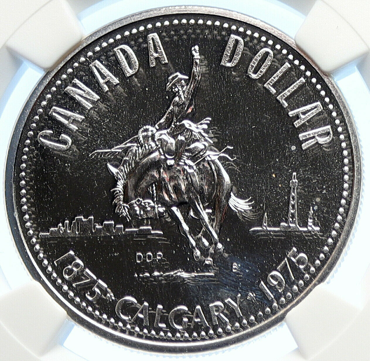 楽天市場】カナダ 1963年 エリザベス2世 1ドル銀貨 NGC PL67UC