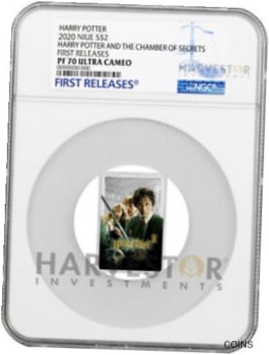 ハリー・ポッターと秘密の部屋 - ポスターコイン - NGC PF70 初回リリースHARRY POTTER AND THE CHAMBER OF SECRETS - POSTER COIN - NGC PF70 FIRST RELEASES画像