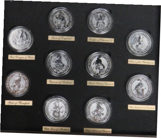 楽天市場】2021 イギリス 10 オンス シルバー クイーンズ