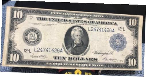 楽天市場】アメリカ 10ドル紙幣 未使用 連邦準備銀行 ハミルトン