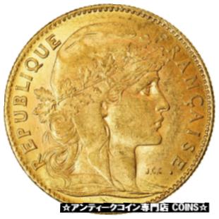 アンティークコイン コイン 金貨 Marianne, France, 10 Coin, 銀貨 55 