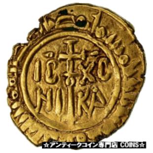 【極美品/品質保証書付】 アンティークコイン コイン 金貨 銀貨 [送料無料] [#489752] Coin, Italy, Messine, Ruggero II, Tari, EF(40-45), Gold画像