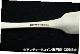 【極美品/品質保証書付】 アンティークコイン コイン 金貨 銀貨 [送料無料] Early American Coin Silver Spoon Isaac Garrison Pittsburgh PA 1850-1860画像