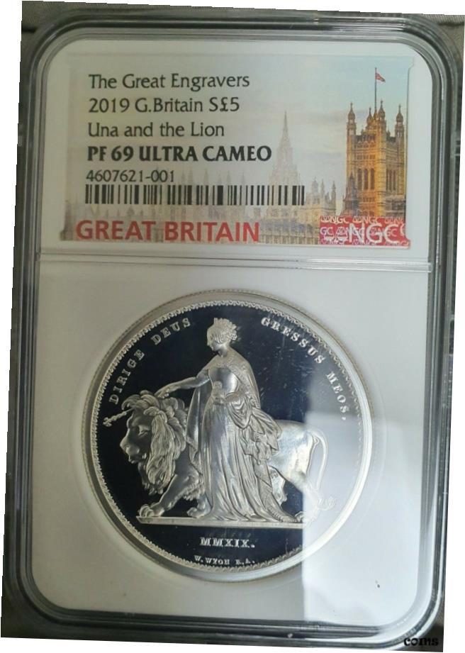楽天市場】NGC PF69 イギリス 2019年 グレート彫刻家 ウナと