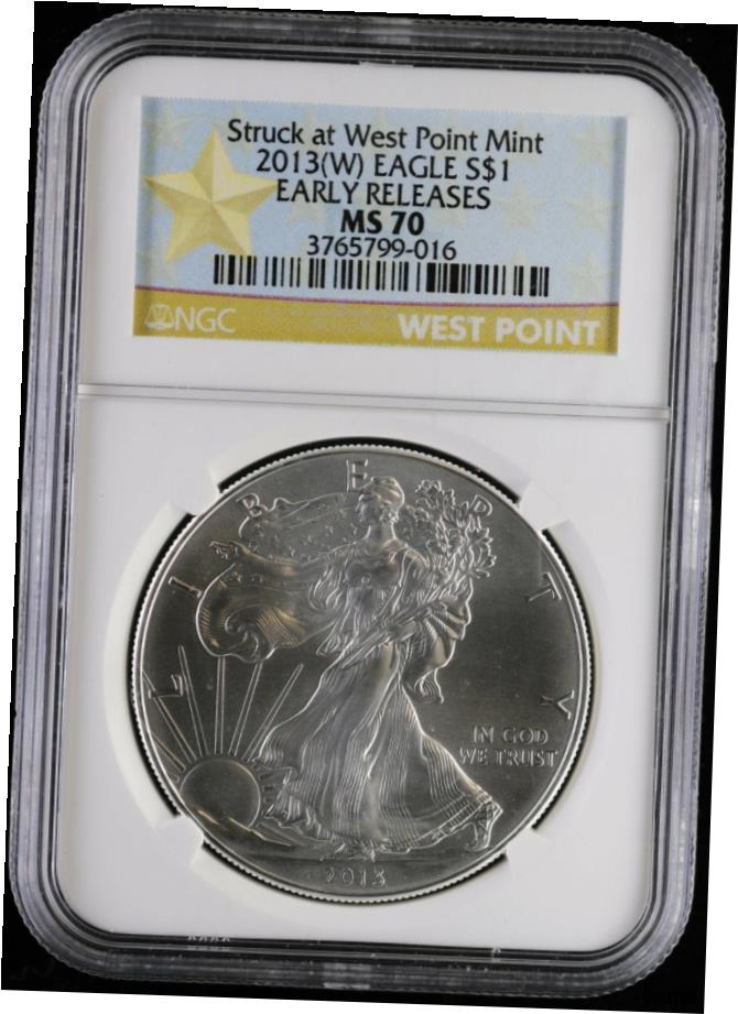 最新アイテム アンティークコイン コイン 金貨 銀貨 送料無料 2012 W AMERICAN SILVER EAGLE MS70 NGC