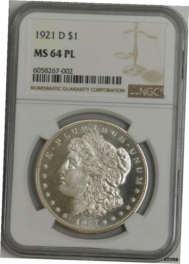 アメリカ 1921年 PCGS MS63 モルガンダラー 1ドル銀貨 楽天市場】PCGS MS63 モルガンダラー モルガン1ドル銀貨 1921年