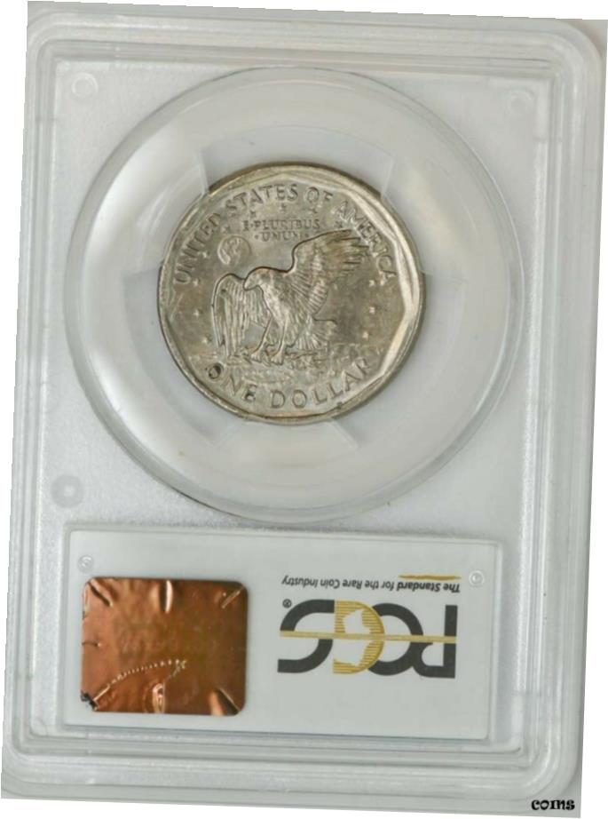 アンティークコイン コイン 金貨 銀貨 [送料無料] 1979年-P Susan Anthony ドル Broadstruck Out Of  Collar MS62 PCGS 931217-4- Show Original Title コレクション