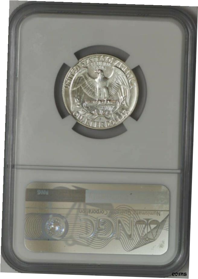 アンティークコイン コイン 金貨 銀貨 [送料無料] 1947年-S ワシントンクォーター 25c MS 66 スター NGC 944016-15- Show  Original Title コレクション