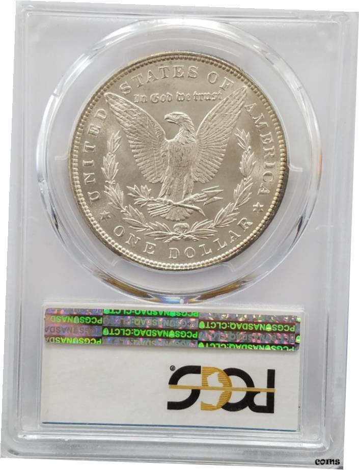 アンティークコイン コイン 金貨 銀貨 [送料無料] 1886年 モーガン ドル MS65 PCGS (#PA83401029)- Show  Original Title コレクション