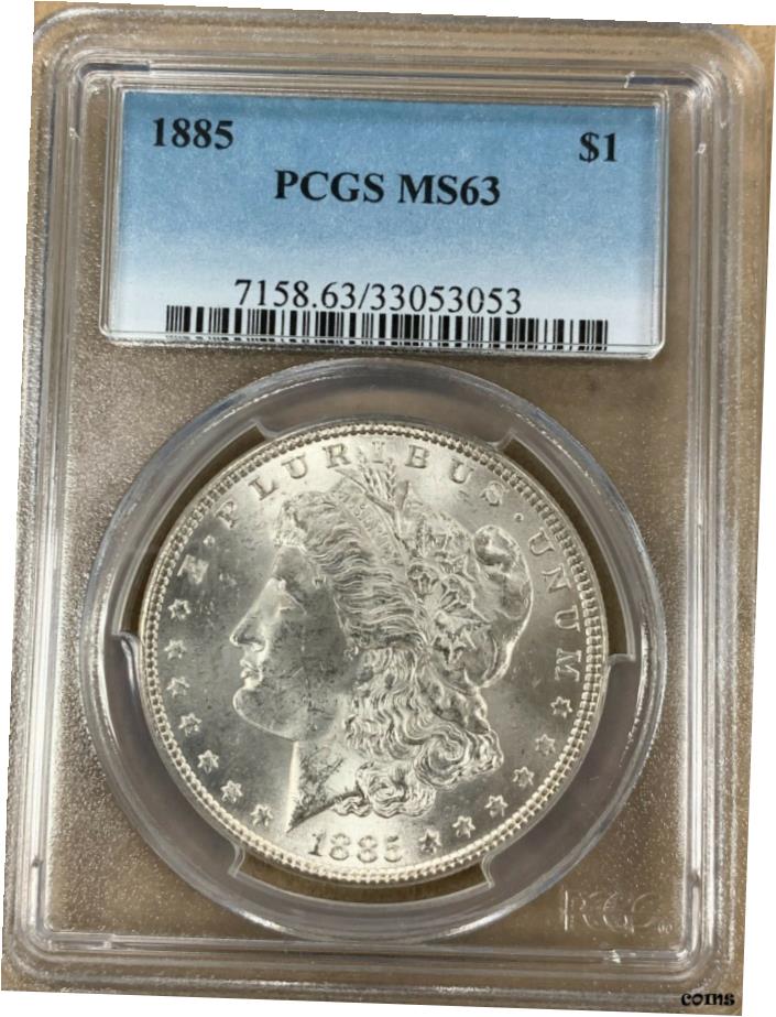 楽天市場】PCGS MS64 アメリカ モルガンダラー モルガン1ドル