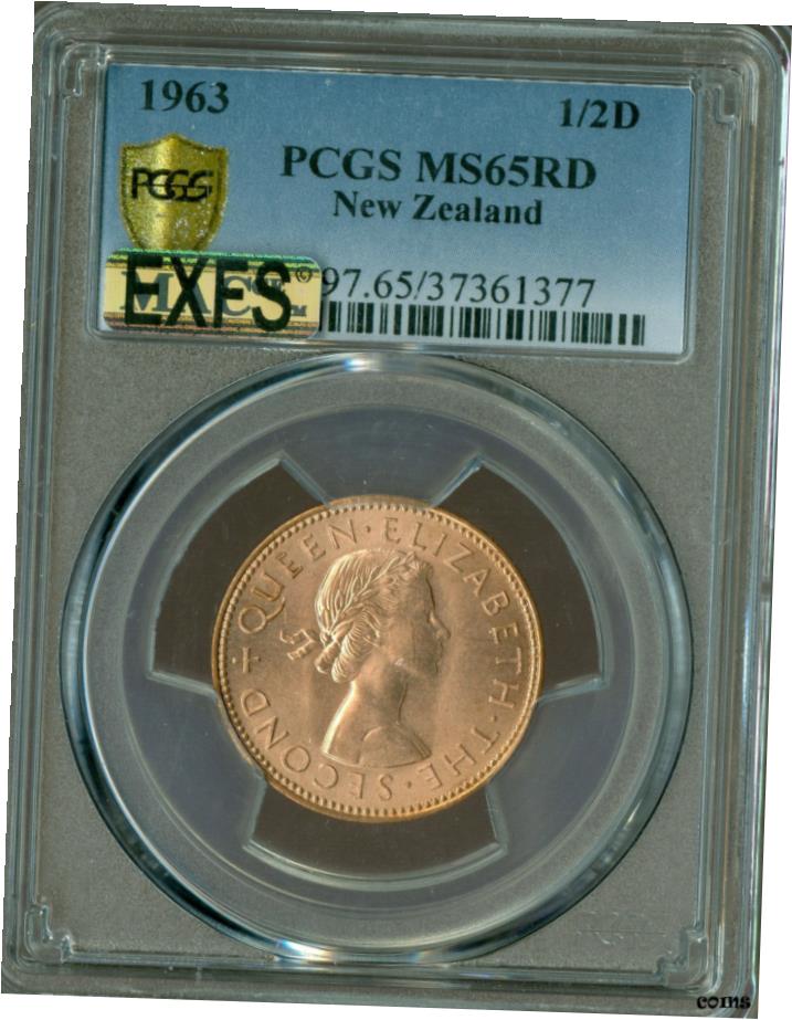 1963 新品ゾーン ハーフ ペニー PCGS MAC MS65 RD EXFS または卓越したファーストストライク *- show original title1963 New Zone Half Penny PCGS MAC MS65 RD EXFS or Outstanding First Strike *- show original title画像