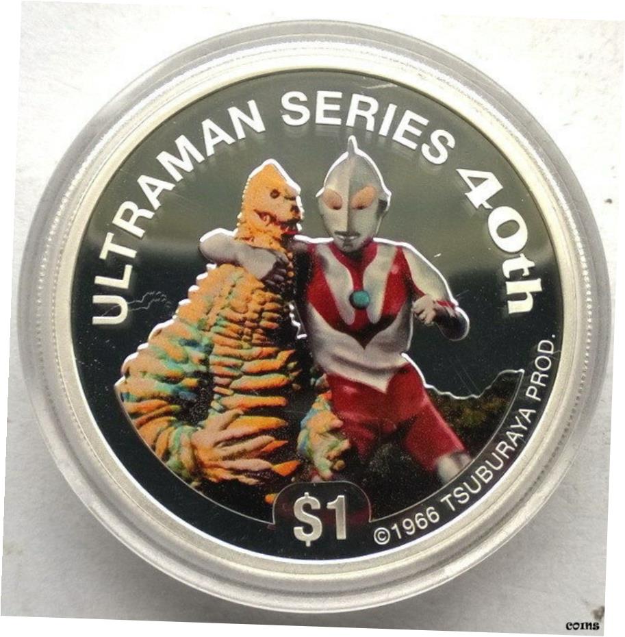 TUVALU ツバル　2006 ウルトラマン　40周年記念　1kg銀貨 TUVALU ツバル 2006 ウルトラマン 40周年記念 1kg銀貨