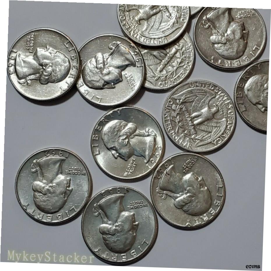 楽天市場】【銀貨】アメリカ ワシントン 1/4ドル(25セント)銀貨