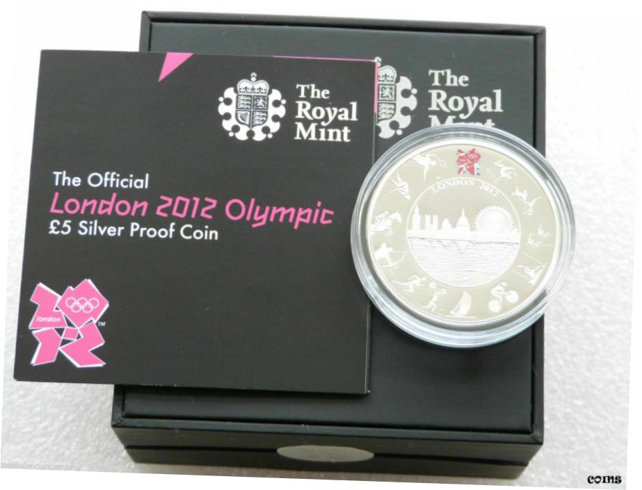 ロンドンオリンピック記念コインセット　2012ロンドンオリンピック　銀貨セット london2012-goldset1.jpg