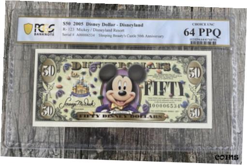 楽天市場】ディズニーダラースティッチ10ドル紙幣2005年未使用