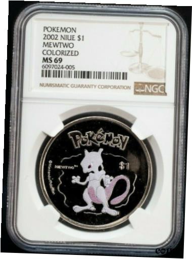 2014年ニウエ　CHOW CHOW プルーフ銀貨 限定1500枚 ニウエ 2001年 ポケモン ポケットモンスター 10ドル銀貨セット