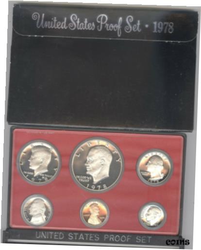 1969年アメリカ米国造幣局 5コイン ブルーフセット プルーフセット：アメリカの貨幣の優秀さを展示