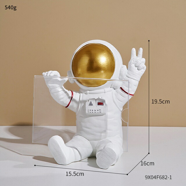 注目のブランド Desktop Astronaut オブジェ Friends Photos Photo Decor フォトフレーム宇宙飛行士置物クリエイティビティレジンモデル家の装飾友達写真デスクトップアクセサリー寝室デコレーションギフト Frame Model Figurine Home Creativity Resin インテリア小物 置物