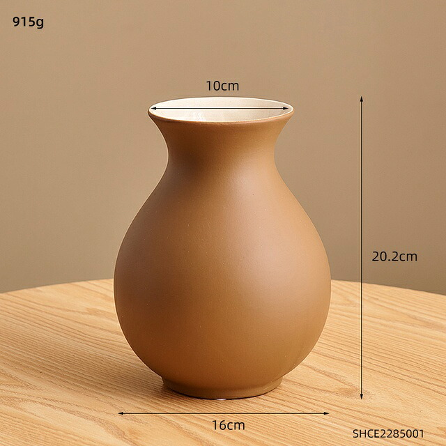 オブジェ 【A】花瓶陶磁器家の装飾リビングルーム装飾花瓶センターテーブル装飾モダン装飾磁器ガーデンフラワーポットギフト 【A】Vase Ceramic Home Decor Living Room Decoration Vase Center Table Decoration Modern Decorative Porcelain Garden Flower Pots Gifts