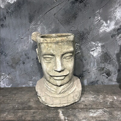 ガーデニング 【style4】牧歌的な仏頭の肖像画装飾セメント植木鉢像装飾屋外庭置物工芸中庭家具 【style4】Pastoral Buddha Head Portrait Ornaments Cement Flower Pot Statue Decoartion Outdoor Garden Figurines Crafts Courtyard Furnishing｜Vivito通販 -輸入雑貨と生活用品- 27,563円