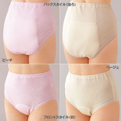 失禁パンツ 女性用 吸水量100cc以上 同色3枚組 3枚セット 婦人用安心さわやかパンツ120 送料無料 安心パンツ ※北海道 沖縄県は送料有料 重度 レディース 爆安 登場! 介護 失禁ショーツ