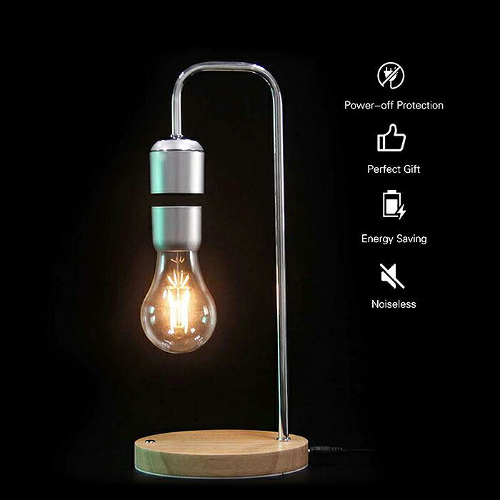 電球型テーブルランプ レトロ おしゃれ アンティーク風 モダン 磁気浮上電球型ライト 送料無料 並行輸入品 卓上ライト おしゃれ 小型 ランプ ベッドサイド インテリア ルームライト タッチコントロール わけあり 説明書英語 箱つぶれの可能性あり Previsaconsultoria Com Br